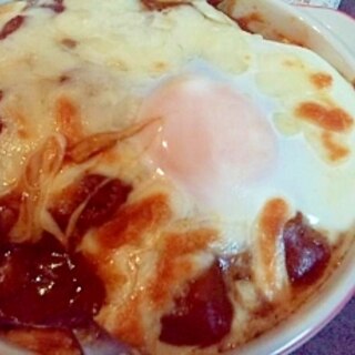 カレーの次の日に☆簡単カレードリア